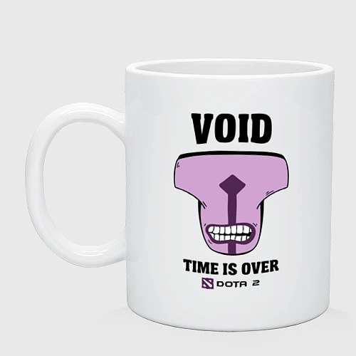 Кружка Void: Time is over / Белый – фото 1