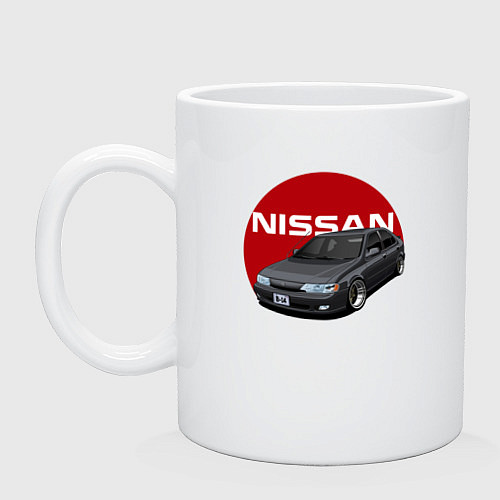 Кружка Nissan B-14 / Белый – фото 1