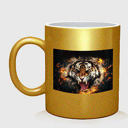 Кружка Оскал тигра