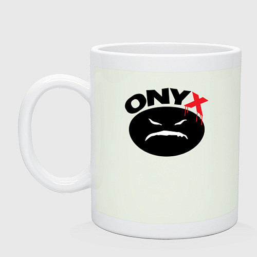 Кружка Onyx logo black / Фосфор – фото 1