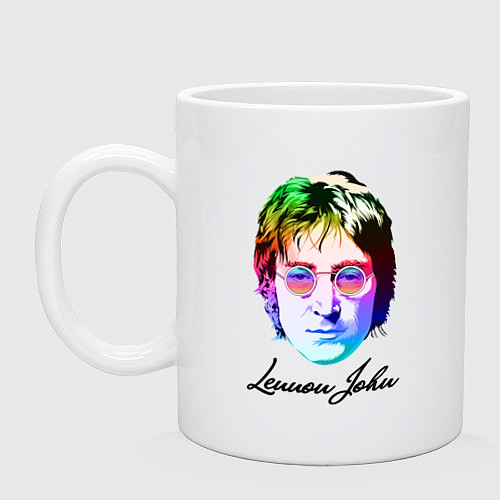 Кружка Леннон Джон / Белый – фото 1