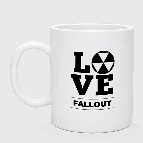 Кружка Fallout love classic / Белый – фото 1
