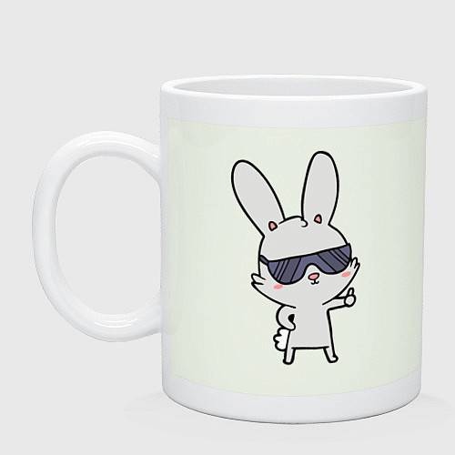 Кружка Cool rabbit / Фосфор – фото 1