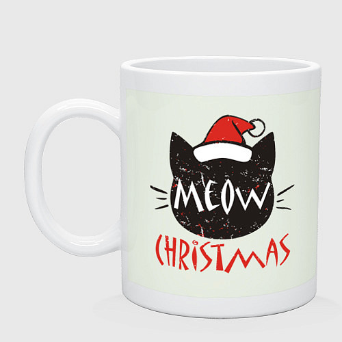 Кружка Meow - Christmas / Фосфор – фото 1