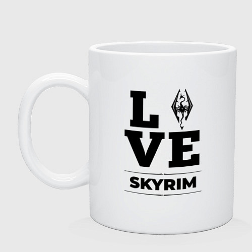 Кружка Skyrim love classic / Белый – фото 1