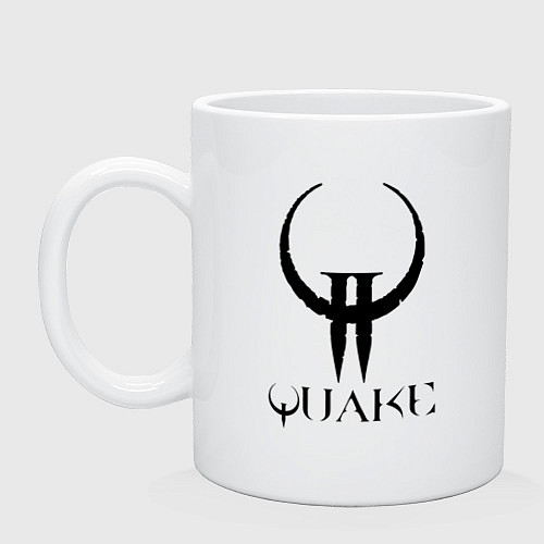 Кружка Quake II logo / Белый – фото 1