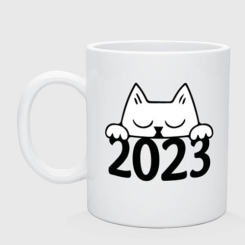 Кружка Cat 2023 / Белый – фото 1