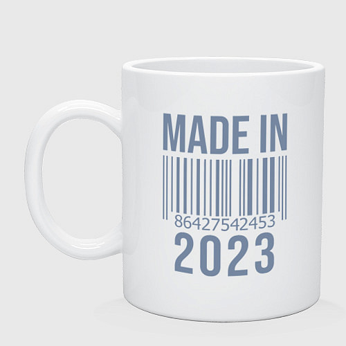 Кружка Made in 2023 / Белый – фото 1