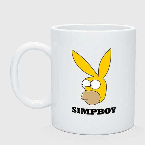 Кружка Simpboy - rabbit Homer / Белый – фото 1