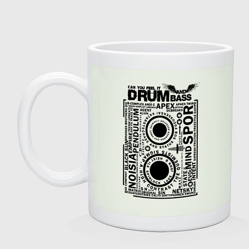Кружка DNB Cassette / Фосфор – фото 1
