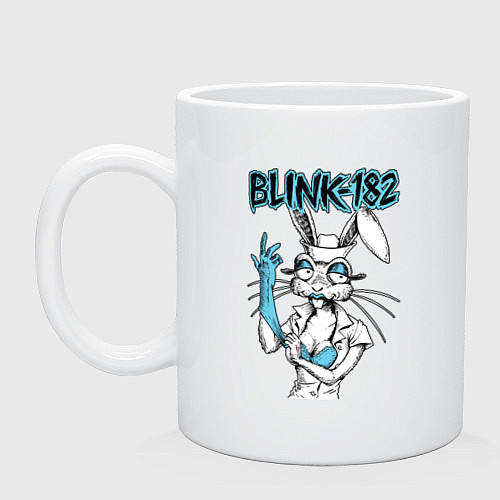 Кружка Blink 182 bunny nurse / Белый – фото 1