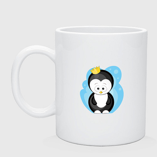 Кружка Королевский пингвин / Белый – фото 1