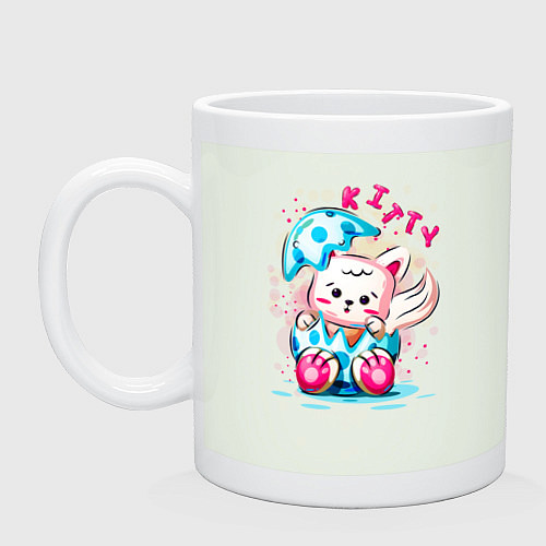 Кружка Котёнок в яйце / Фосфор – фото 1