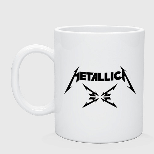 Кружка Metallica / Белый – фото 1