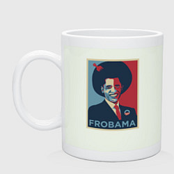 Кружка керамическая Frobama, цвет: фосфор