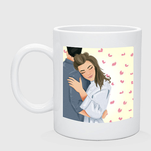 Кружка Пара влюбленных / Белый – фото 1