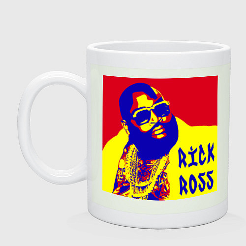 Кружка Рик Росс поп-арт / Фосфор – фото 1