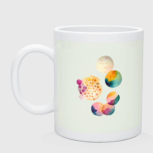 Кружка Цветные пятна - абстракция / Фосфор – фото 1