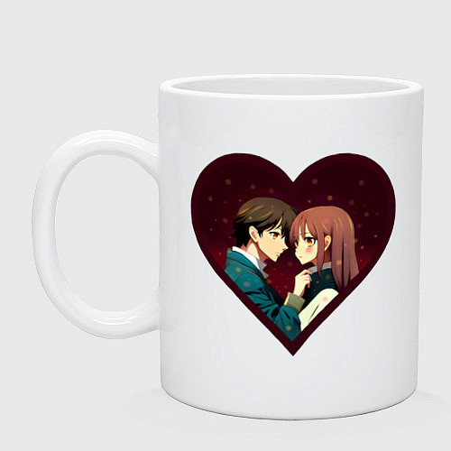 Кружка Love story / Белый – фото 1