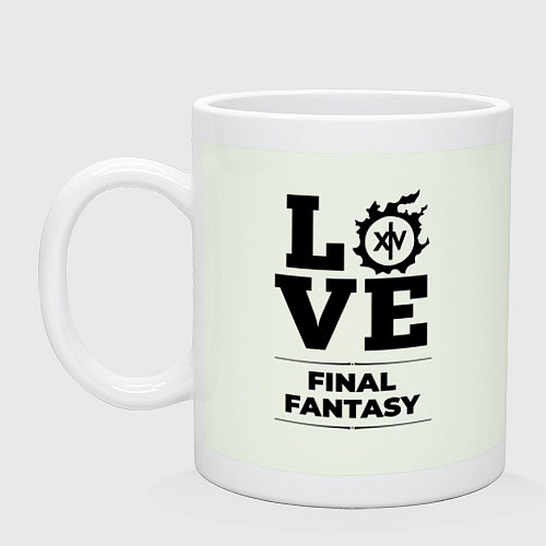 Кружка Final Fantasy love classic / Фосфор – фото 1