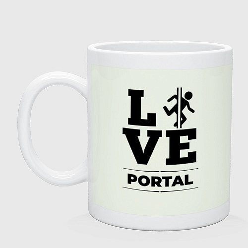 Кружка Portal love classic / Фосфор – фото 1