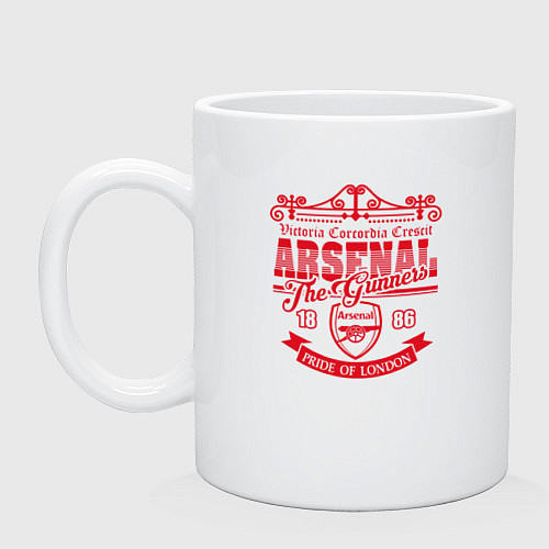 Кружка Arsenal 1886 / Белый – фото 1