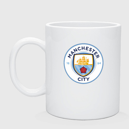 Кружка Manchester City FC / Белый – фото 1