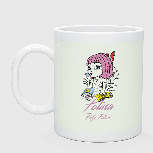 Кружка Polina - pulp fiction / Фосфор – фото 1