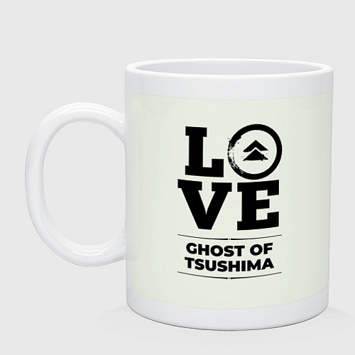 Кружка Ghost of Tsushima love classic / Фосфор – фото 1