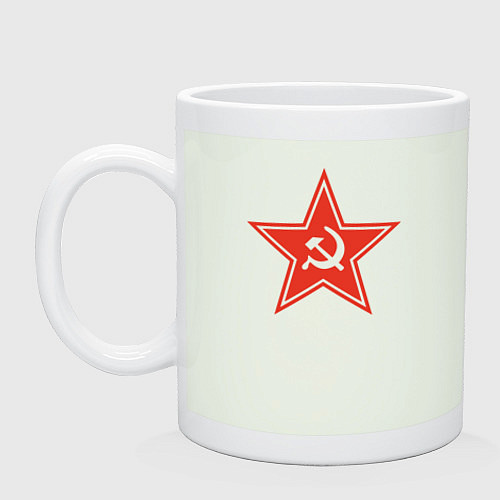 Кружка USSR star / Фосфор – фото 1