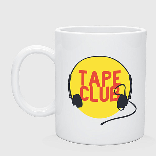 Кружка Tape club / Белый – фото 1