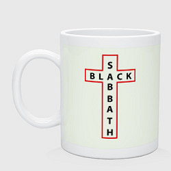 Кружка керамическая Black Sabbath, цвет: фосфор