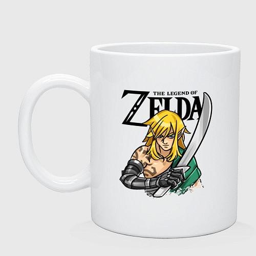 Кружка The Legend of Zelda - Tears of the Kingdom / Белый – фото 1