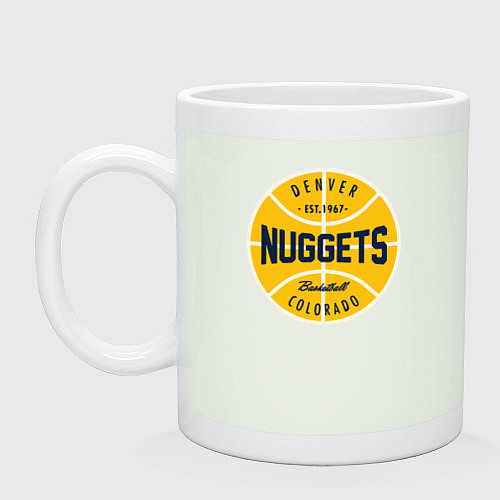 Кружка Denver Nuggets 1967 / Фосфор – фото 1