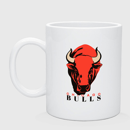 Кружка Chicago bull / Белый – фото 1