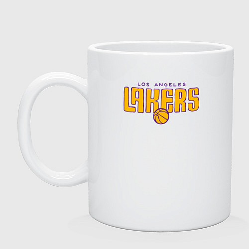 Кружка NBA Lakers / Белый – фото 1