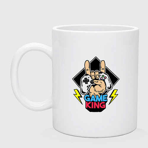Кружка Король игры / Белый – фото 1