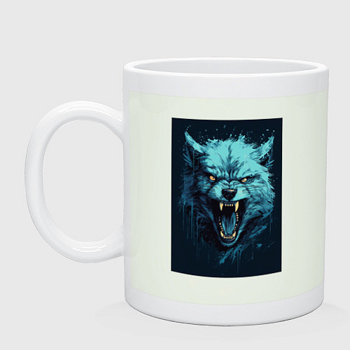 Кружка Blue wolf / Фосфор – фото 1