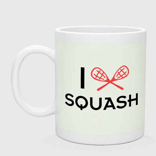 Кружка I Love Squash / Фосфор – фото 1