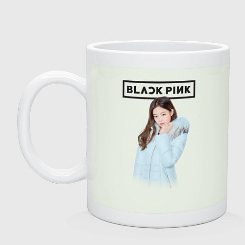 Кружка Jisoo Blackpink winter / Фосфор – фото 1