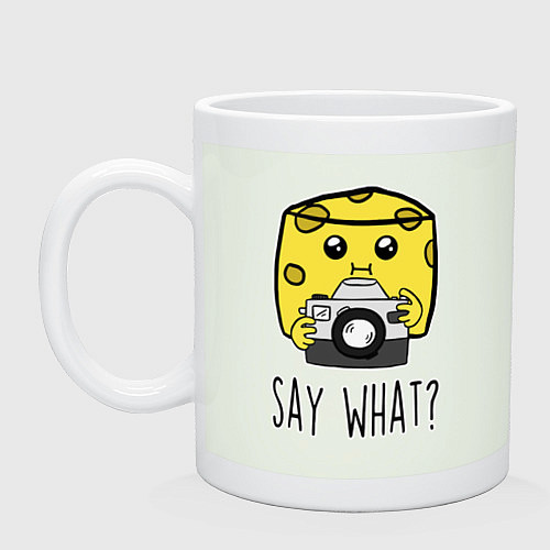 Кружка Cheese photographer / Фосфор – фото 1