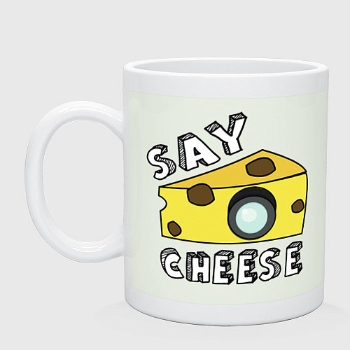 Кружка Say cheese / Фосфор – фото 1
