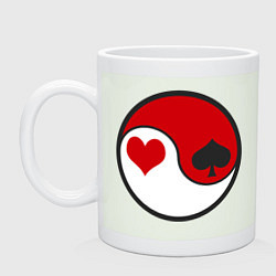 Кружка керамическая Любовь и вожделение, цвет: фосфор