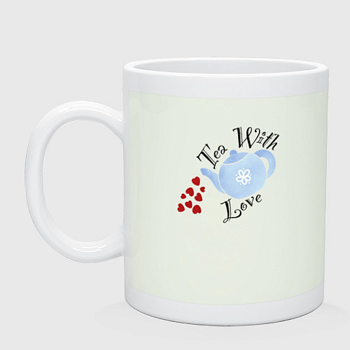 Кружка Tea with Love / Фосфор – фото 1