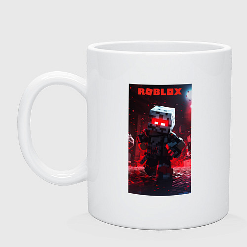 Кружка Roblox red style / Белый – фото 1