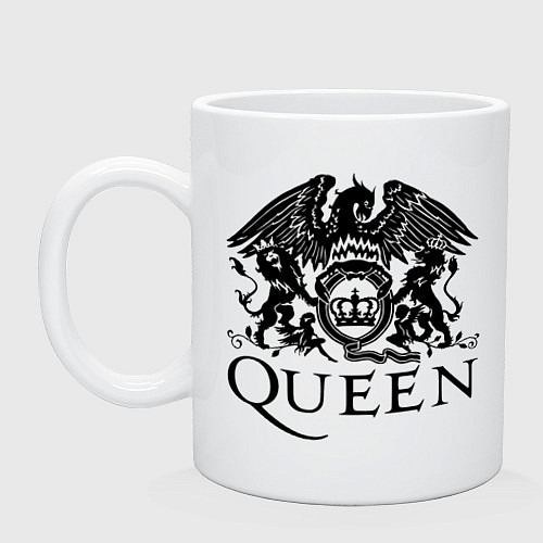 Кружка Queen - logo / Белый – фото 1