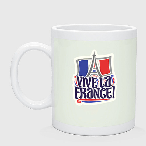 Кружка Vive la France / Фосфор – фото 1