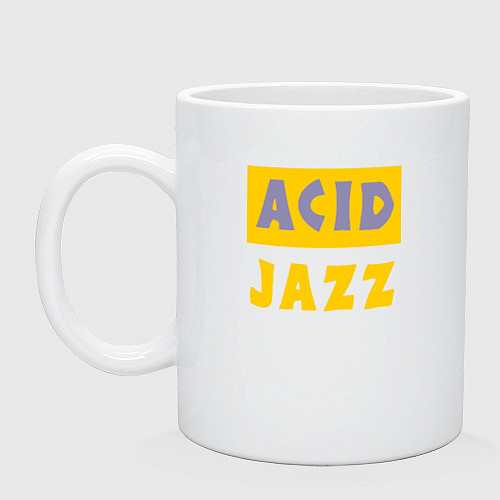 Кружка Acid jazz / Белый – фото 1