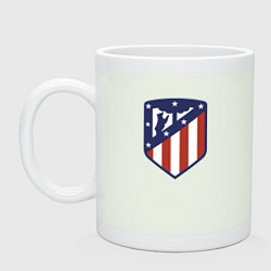 Кружка керамическая Atletico Madrid FC, цвет: фосфор