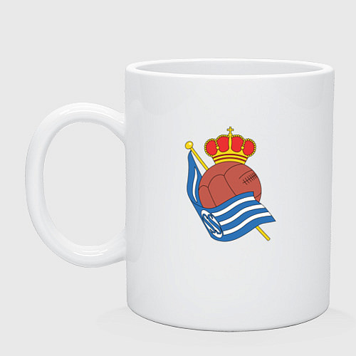 Кружка Real Sociedad fc club / Белый – фото 1